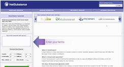 Desktop Screenshot of netsubstance.com